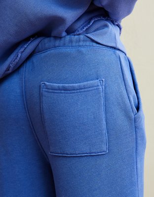 AE Dreamy Fleece Low-Rise Wide-Leg Sweatpant