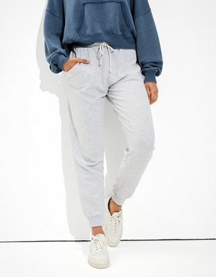 american eagle fleece boyfriend joggers