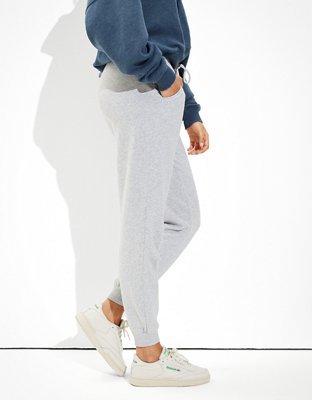 ae forever fleece slim boyfriend jogger