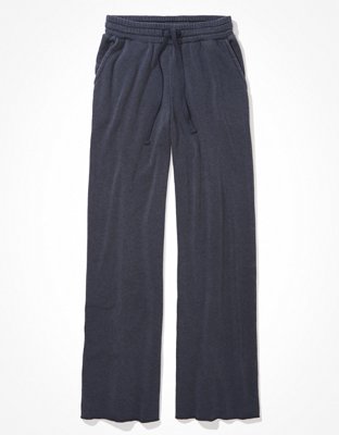 Женские брюки American Eagle AE Fleece Skater Wide Leg Pant — фото 3