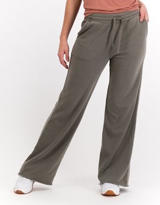 AE Fleece Skater Wide Leg Pant