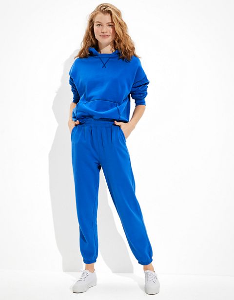 Женские брюки American Eagle AE Fleece Heritage Boyfriend Jogger