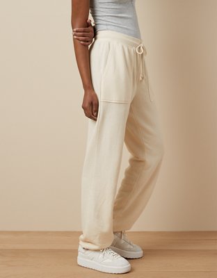 Женские брюки American Eagle AE Baggiest Sunset Fleece Jogger — фото 5