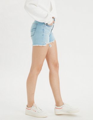 AE Ne(x)t Level High-Waisted Denim Midi Short