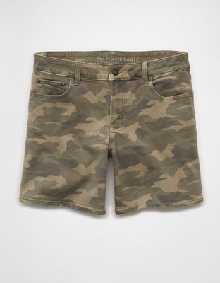 AE 8 Stretch Low-Rise Camo Baggy Short
