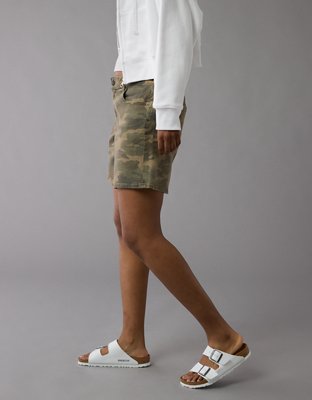 AE Stretch 8" Low-Rise Camo Baggy Short