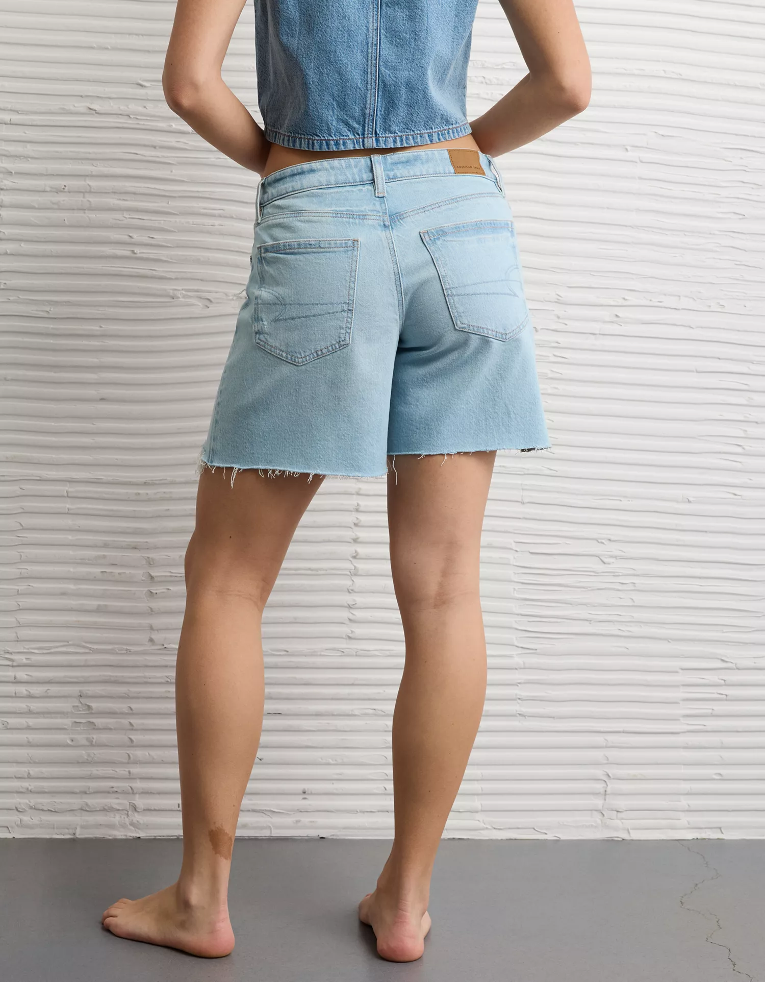 AE Stretch Low-Rise Baggy 8" Jort - thumbnail 8
