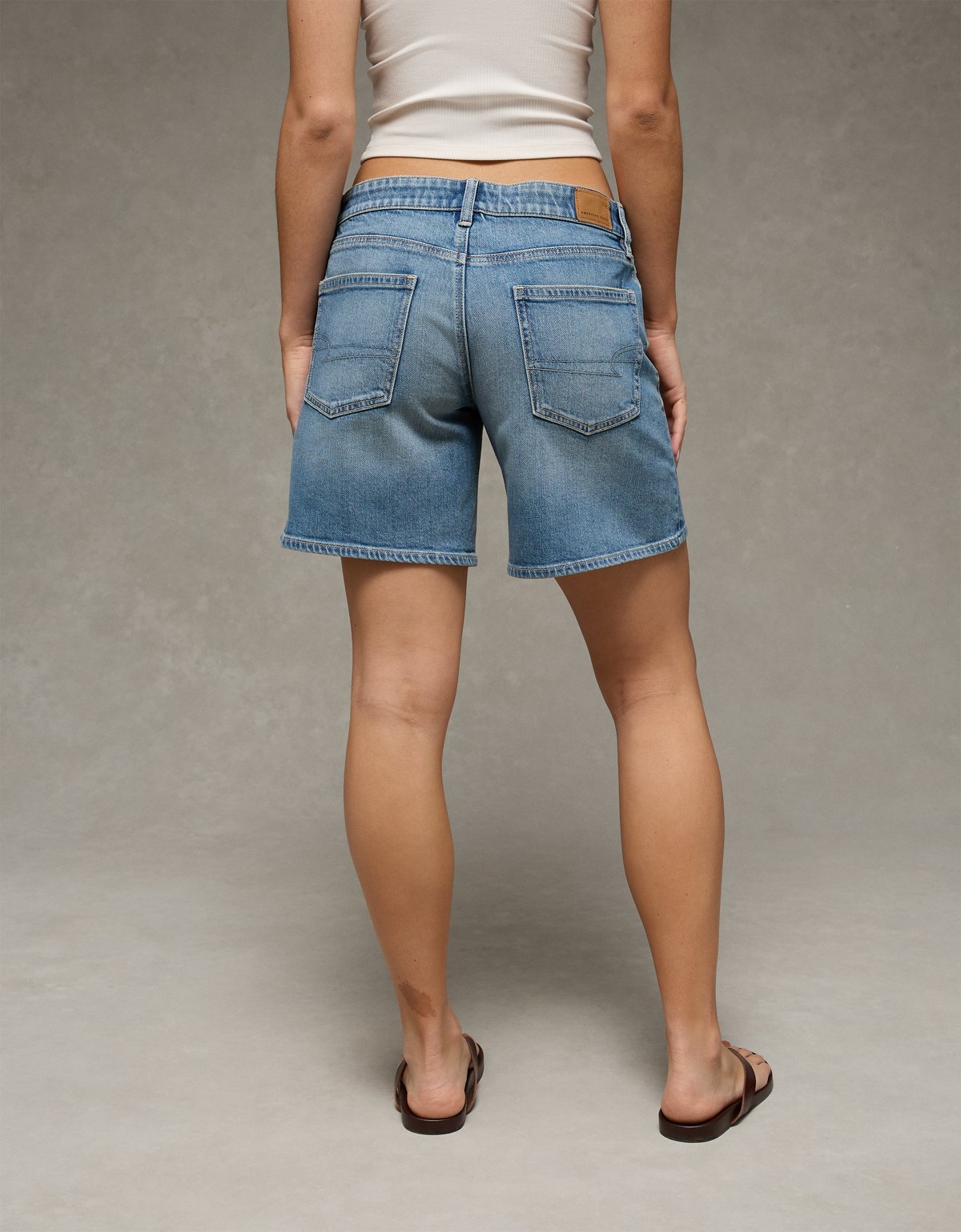 AE Stretch Low-Rise Baggy 8" Jort - image 2