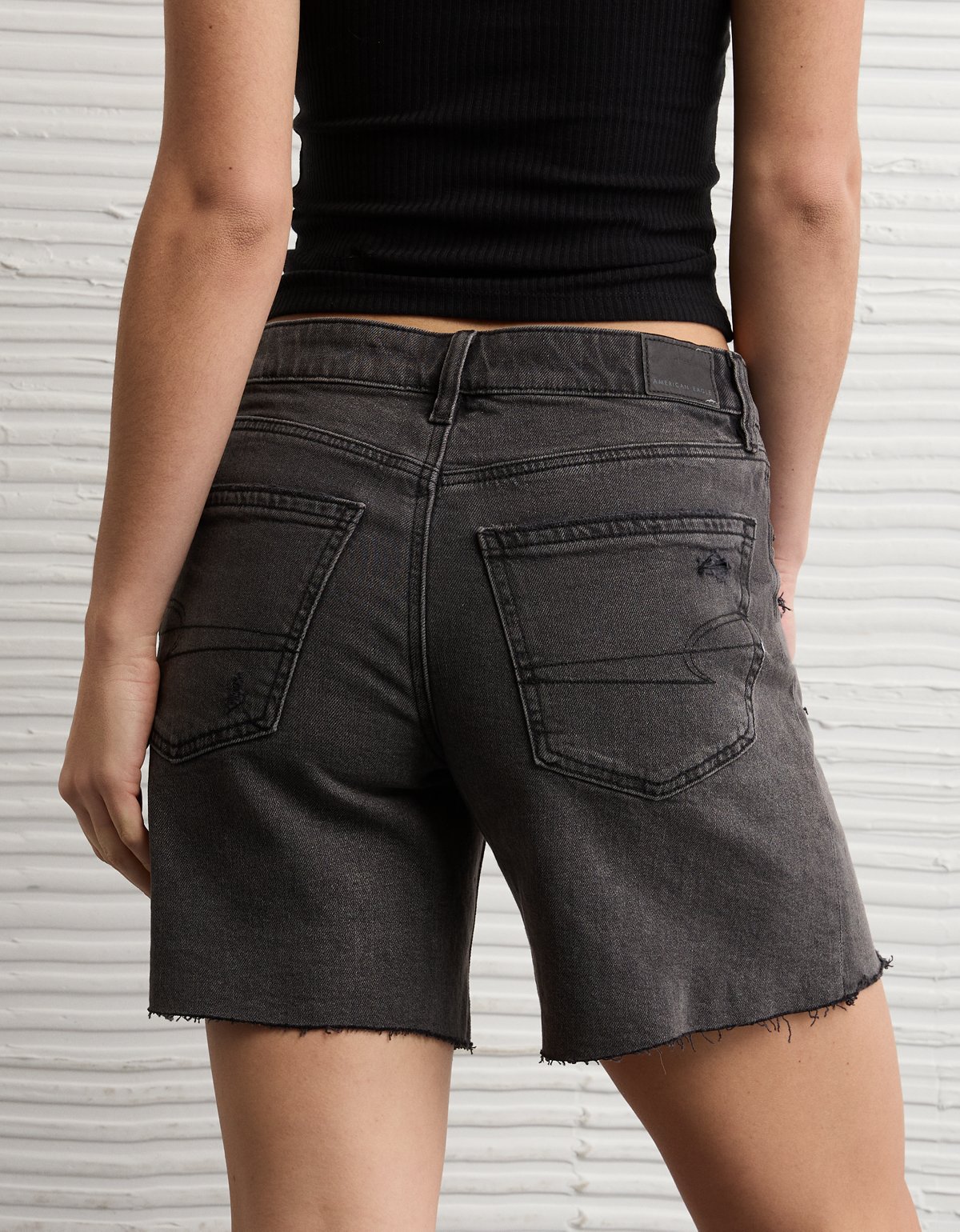 AE Stretch Low-Rise Baggy 8" Jort - image 2