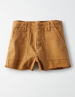 Женские джинсы American Eagle AE Super High-Waisted Utility Denim Short Short — фото 3