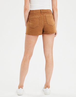 Женские джинсы American Eagle AE Super High-Waisted Utility Denim Short Short — фото 2