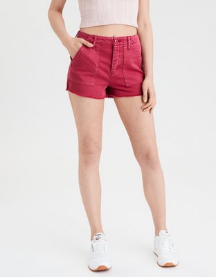 utility high waisted run short