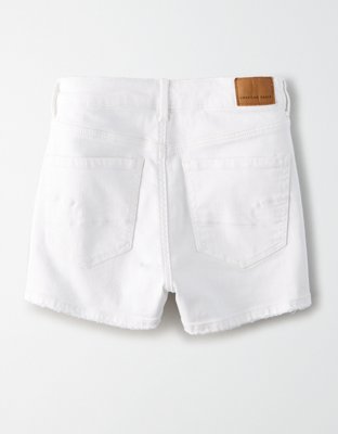 white jean shorts american eagle