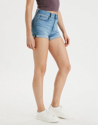 american eagle jean shorts womens