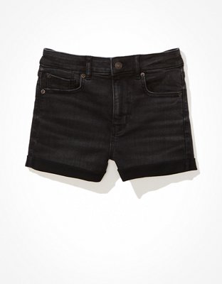AE Ne(x)t Level Curvy High-Waisted Denim Short Short