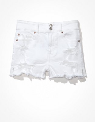 AE Ne(x)t Level Super High-Waisted Denim Short Short