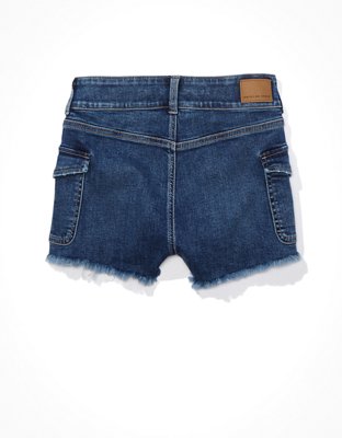 AE Ne(x)t Level Super High-Waisted Denim Short Short