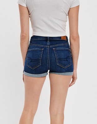 AE Ne(x)t Level Super High-Waisted Denim Short Short