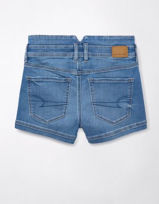 AE Next Level Super High-Waisted Denim Short