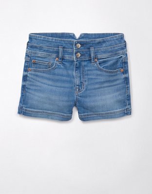 AE Ne(x)t Level High V-Rise Denim Short Short