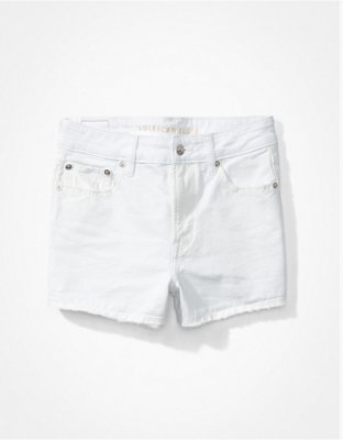 AE Short de Denim Stretch Cintura Super Alta para Festival