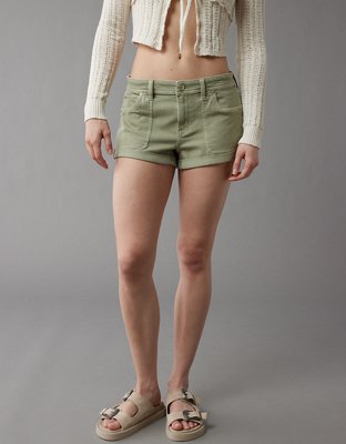 Shorts taille basse pour femmes American Eagle