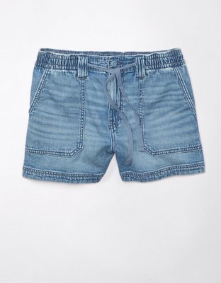 Женские брюки American Eagle AE Dreamy Drape Stretch Carpenter Easy Shortie — фото 3
