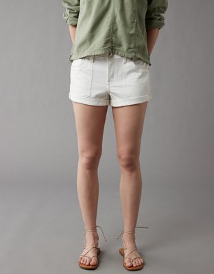 AE Dreamy Drape Stretch Denim Easy Shortie