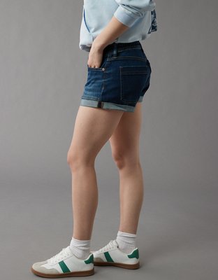 Женские джинсы American Eagle AE Dreamy Drape Stretch Denim Easy Shortie — фото 5