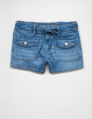AE Dream Denim Low-Rise Easy Shortie
