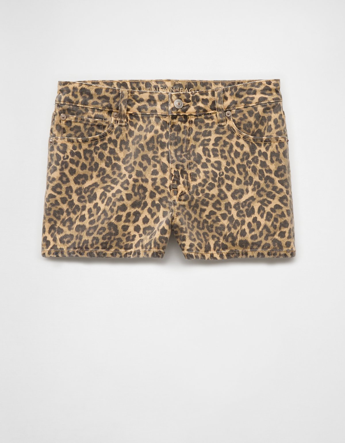 AE Stretch Leopard Perfect Shortie - image 3