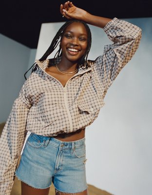 AE Stretch Denim Perfect Shortie