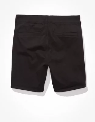 AE Stretch Khaki Skinny Bermuda Short
