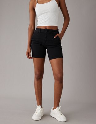 AE Stretch High-Waisted Trouser Bermuda Short