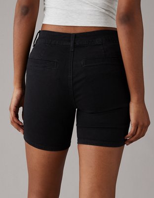 Женские брюки American Eagle AE Stretch High-Waisted Trouser Bermuda Short — фото 2