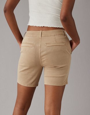 AE Stretch High-Waisted Trouser Bermuda Short