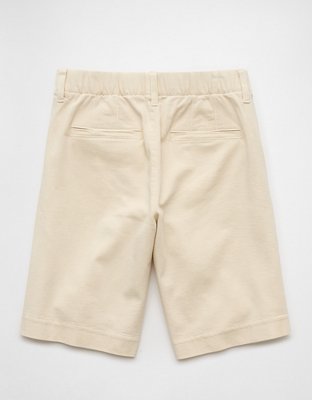 AE 11" Stretch High-Waisted Trouser Short