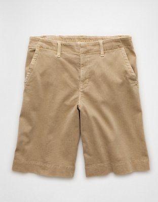 AE 11" Stretch High-Waisted Trouser Short