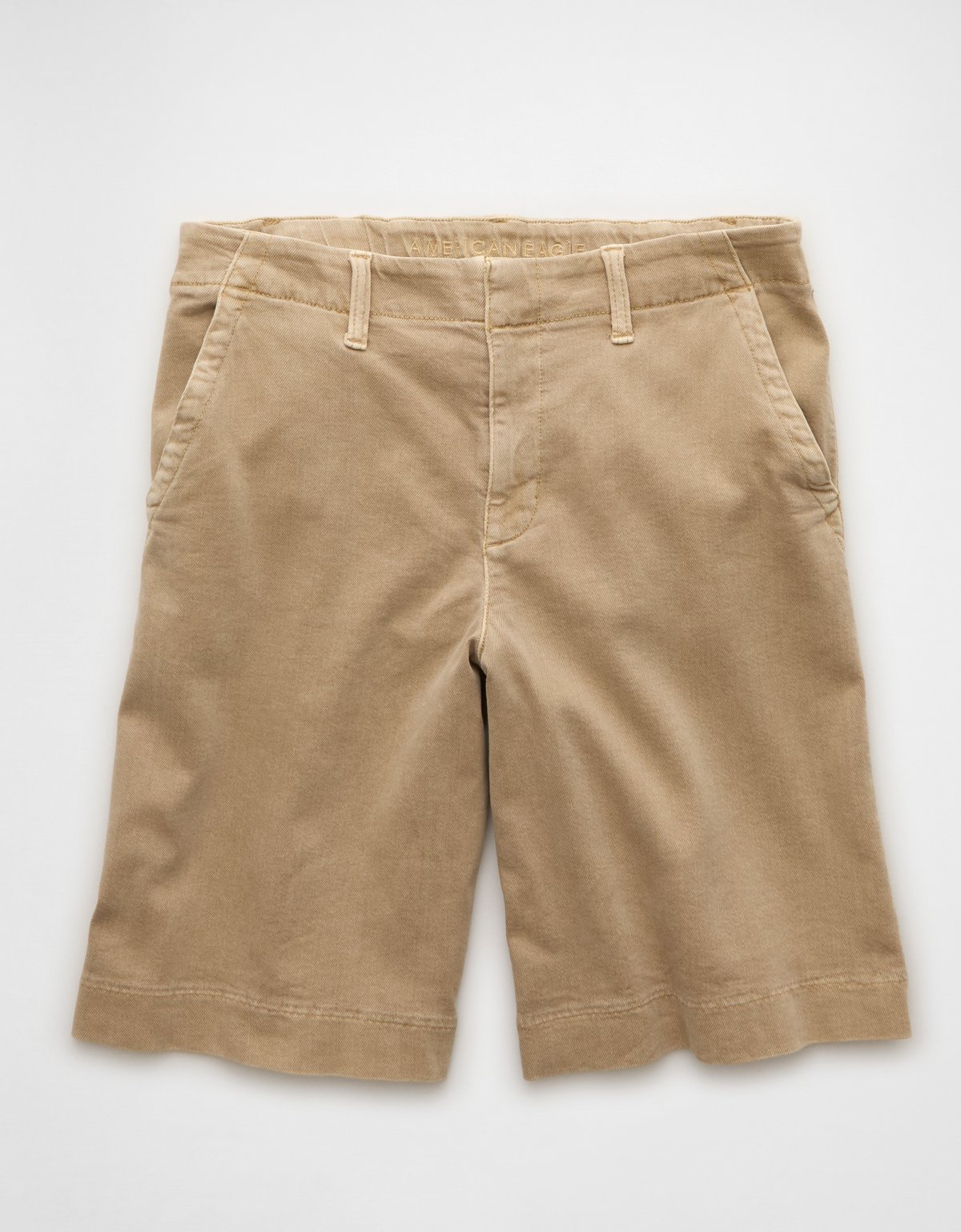AE 11" Stretch High-Waisted Trouser Short - image 3