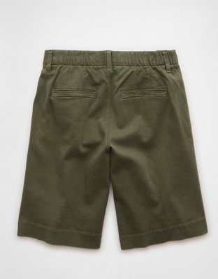 AE Stretch High-Waisted 11" Trouser Short