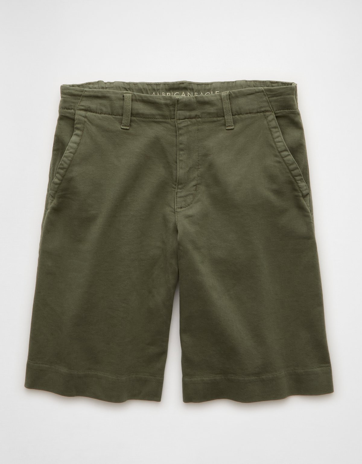 AE 11" Stretch High-Waisted Trouser Short - image 3