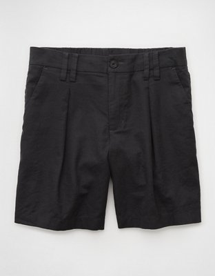 AE Stretch Linen-Blend 8" Trouser Short