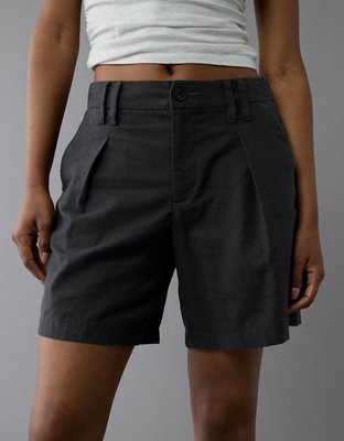 AE Stretch Linen-Blend 8" Trouser Short