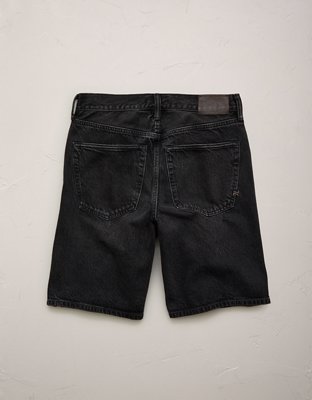 AE77 Premium Super High-Waisted Baggy Bermuda Denim Short