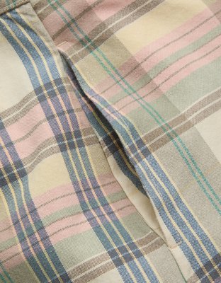 AE77 Super High-Waisted Madras Short