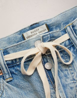 AE77 Baggy Bermuda Denim Short