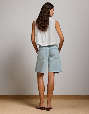 AE77 Baggy Bermuda Denim Short