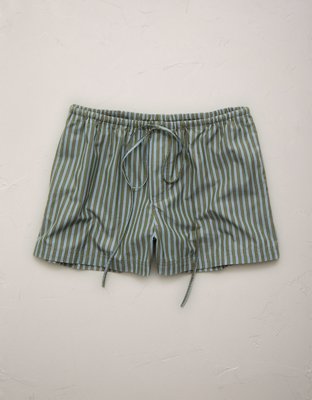 AE77 High-Waisted Poplin Short
