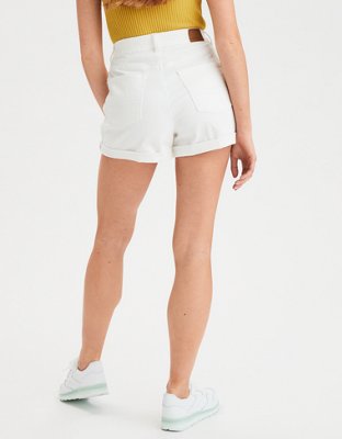 AE Curvy Denim Mom Shorts