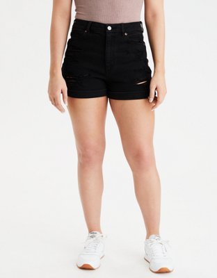 AE Stretch Curvy Denim Mom Short